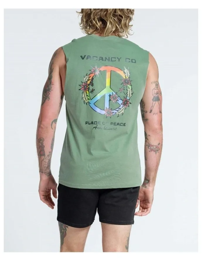 Vacancy Co Peace & Leisure Tank in Sage