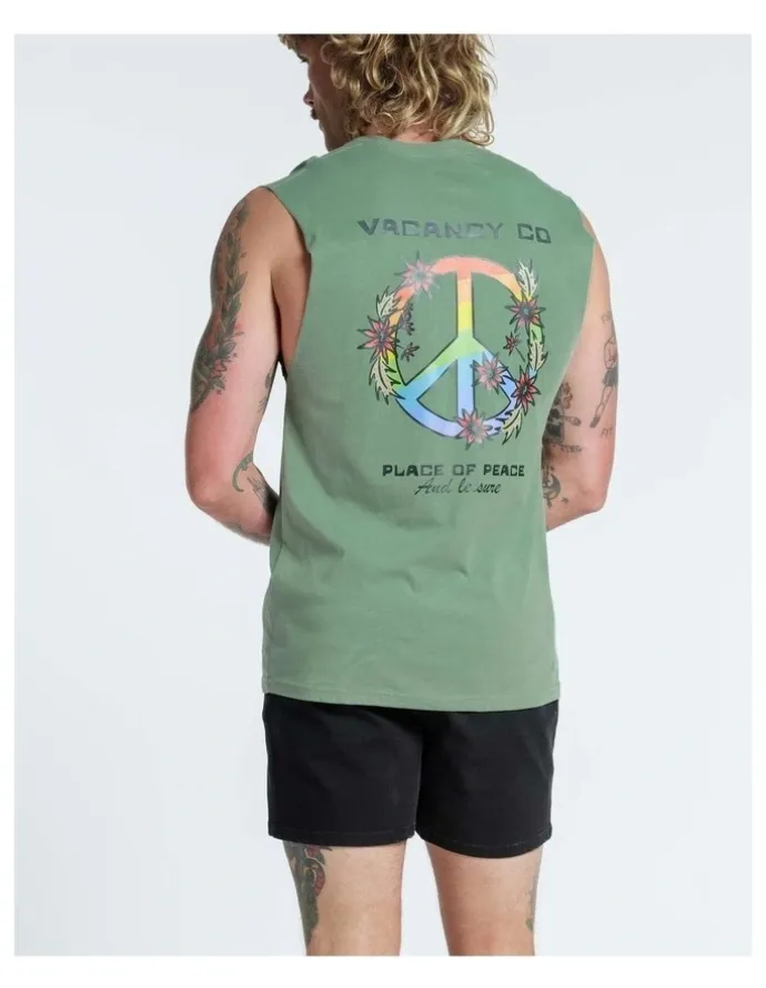 Vacancy Co Peace & Leisure Tank in Sage