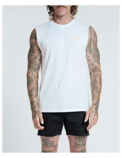 Vacancy Co Rest and Peace Tank in White