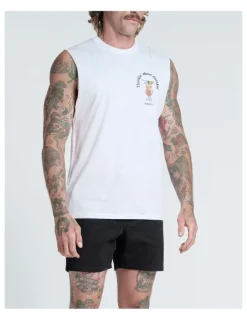 Vacancy Co Thinkin About Drinking Tank in White