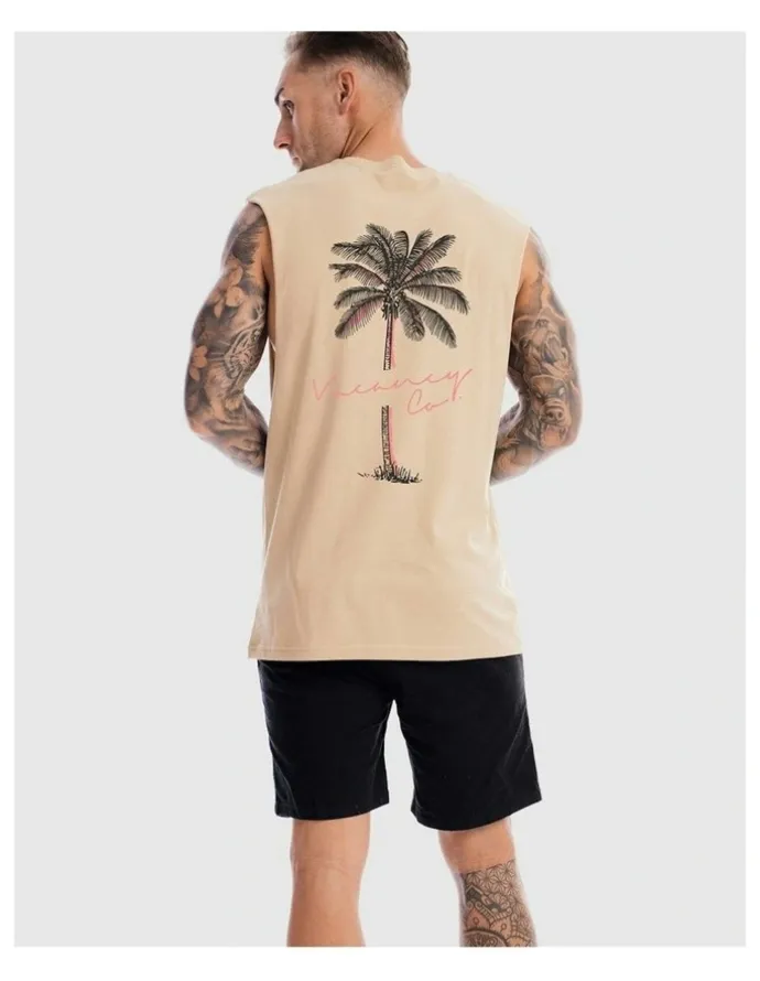 Vacancy Co Tropical Tank in Camel