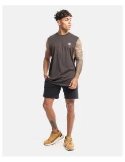 Vacancy Co Tropical Tank in Charcoal
