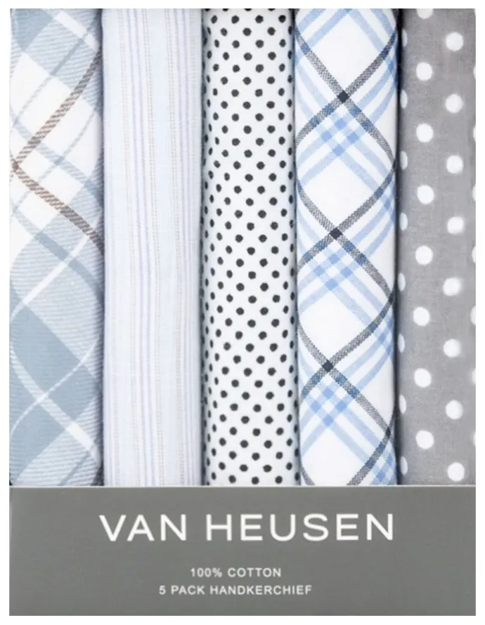 Van Heusen 5 PACK HANKIES