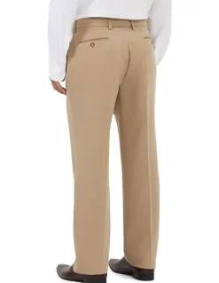 Van Heusen 4 Way Stretch Classic Fit Trouser in Taupe