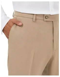 Van Heusen 4 Way Stretch Classic Fit Trouser in Taupe