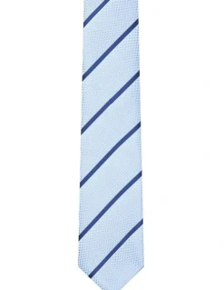 Van Heusen Bold Stripe Tie in Blue