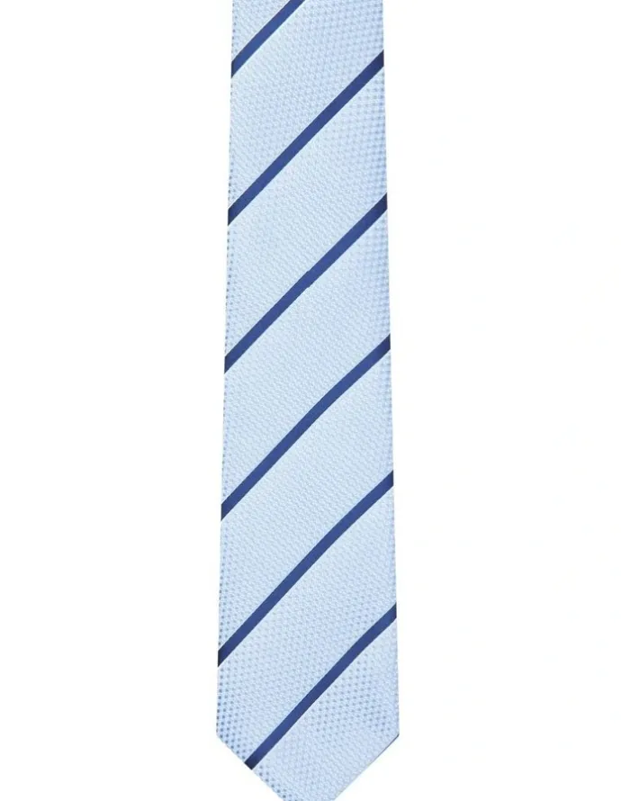 Van Heusen Bold Stripe Tie in Blue