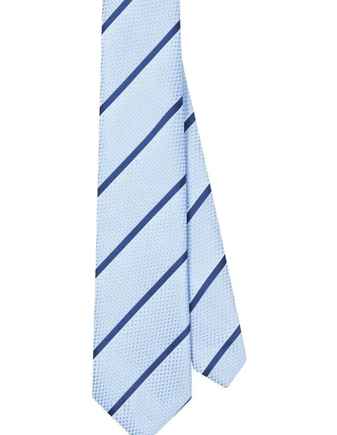 Van Heusen Bold Stripe Tie in Blue