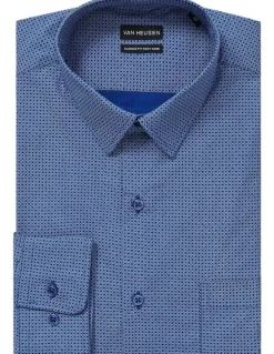 Van Heusen Circle Print Shirt in Navy