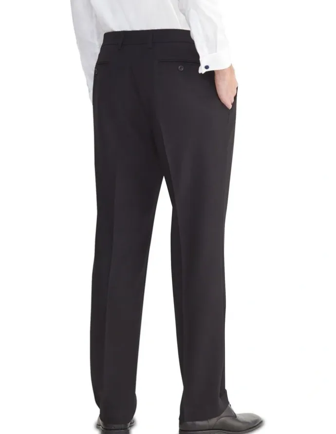 Van Heusen Classic 4 Way Stretch Trouser in Black