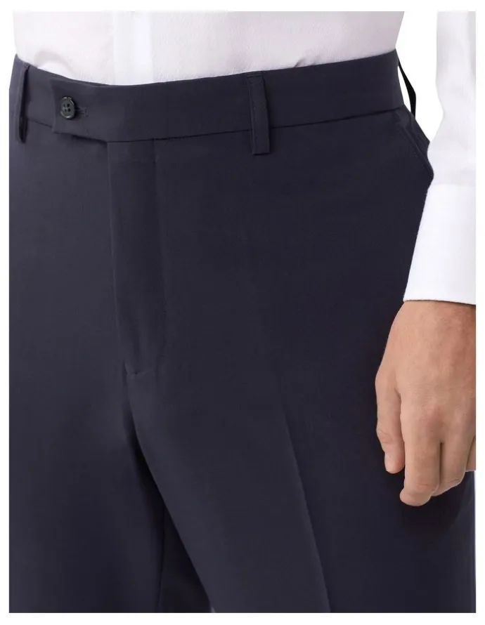 Van Heusen Classic 4 Way Stretch Trouser in Navy