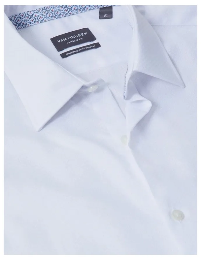 Van Heusen Classic Fit Shirt 1 Col Dobby in White