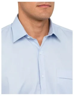 Van Heusen Cotton Long Sleeve Business Shirt in Blue