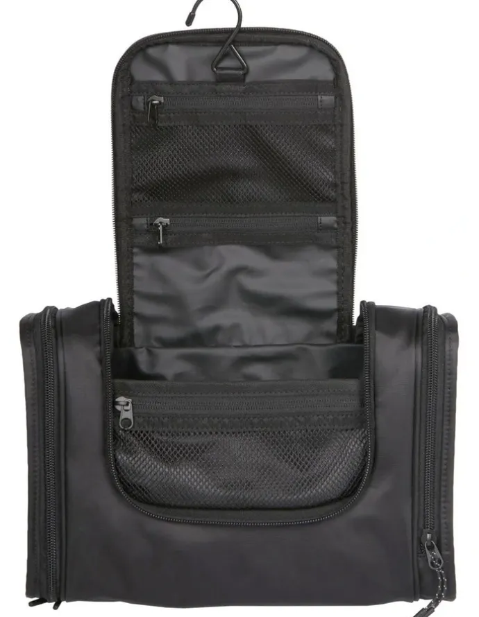 Van Heusen Expandable Hanging Toiletry Bag in Black