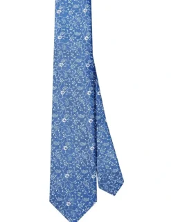 Van Heusen Floral Tie in Blue