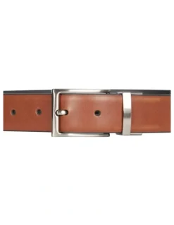Van Heusen Pin Buckle Belt in Tan/Black