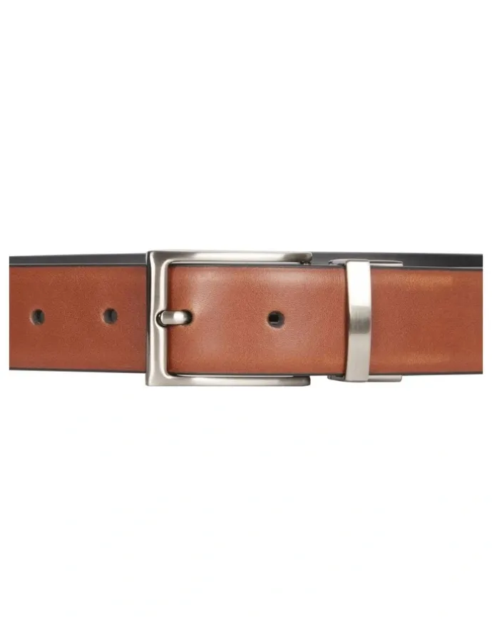 Van Heusen Pin Buckle Belt in Tan/Black