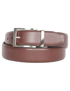 Van Heusen Pin Buckle Flex Stretch Revers Belts in Black/Brown