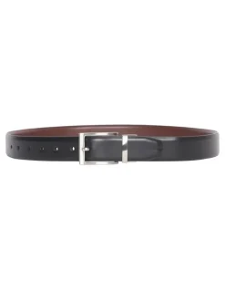 Van Heusen Pin Buckle Flex Stretch Revers Belts in Black/Brown