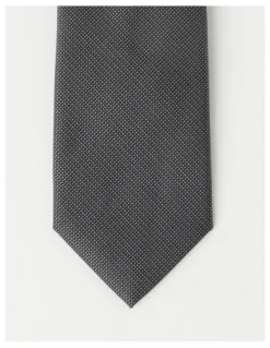 Van Heusen Plain Tie in Grey