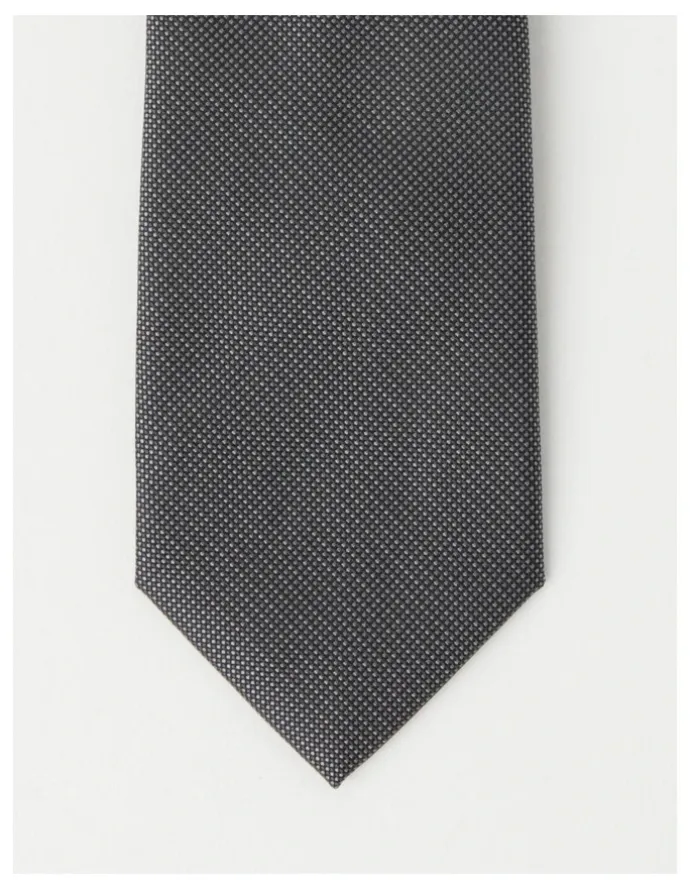 Van Heusen Plain Tie in Grey