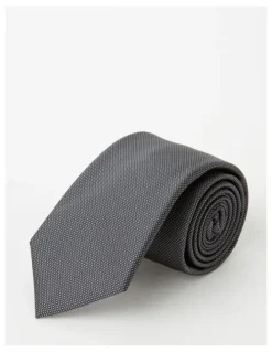 Van Heusen Plain Tie in Grey