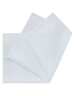 Van Heusen Pocket Square in White