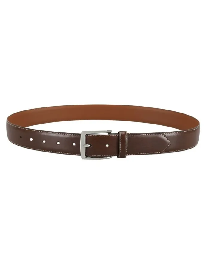 Van Heusen Stitched Edge Pin Buckle Belt