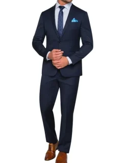 Van Heusen Tailored Suit Jacket in Navy