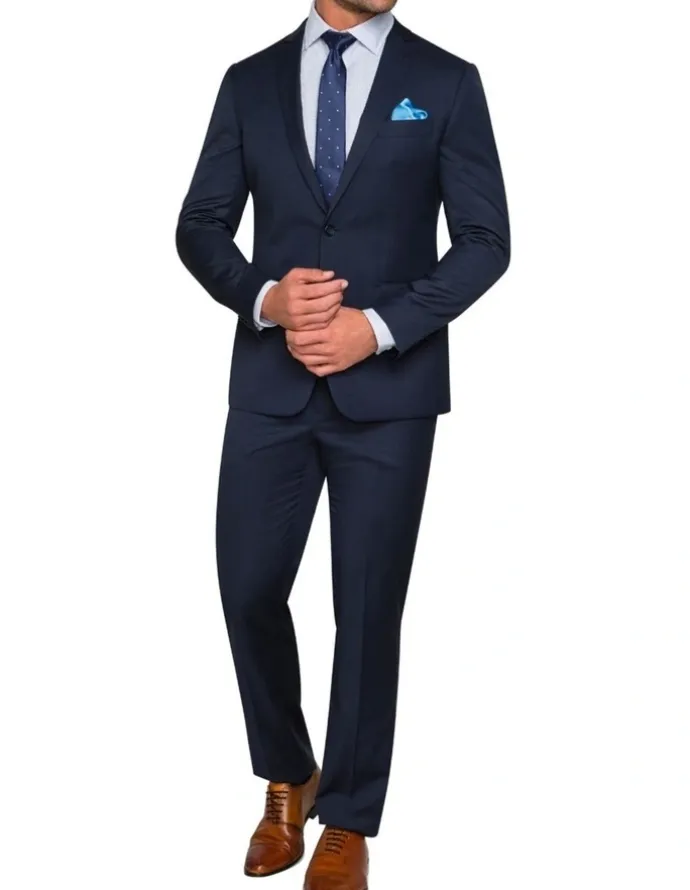 Van Heusen Tailored Suit Jacket in Navy
