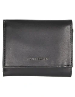 Van Heusen Trifold Wallet with ID Window in Black