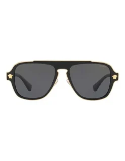 Versace VE2199 Black Polarised Sunglasses