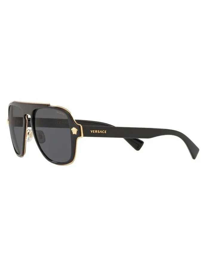 Versace VE2199 Black Polarised Sunglasses
