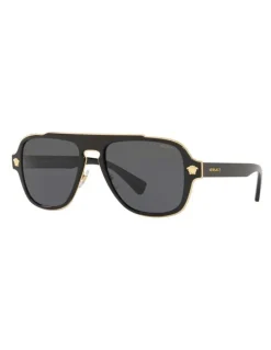Versace VE2199 Black Polarised Sunglasses
