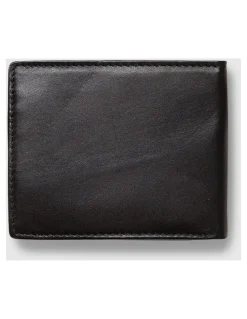 Volcom Single Stone Leather Wallet Black