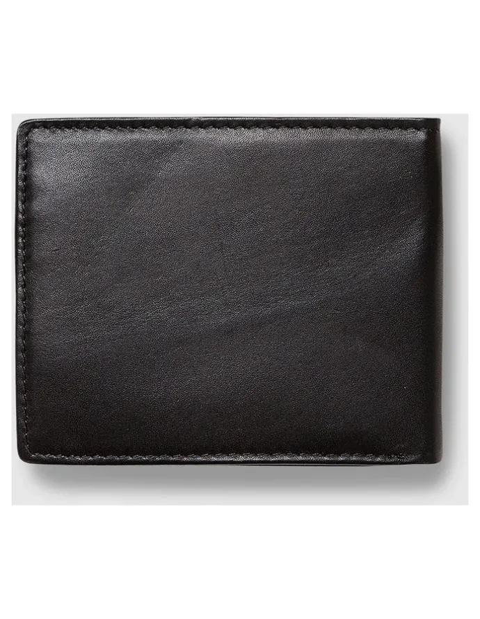 Volcom Single Stone Leather Wallet Black