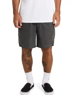 Volcom Center 17 Trunk in Black