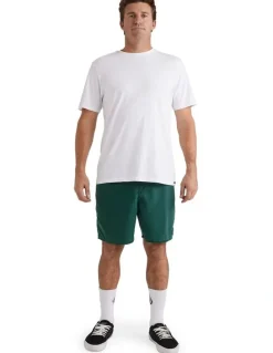 Volcom Center Trunk 17 Inch Boardshorts in Green