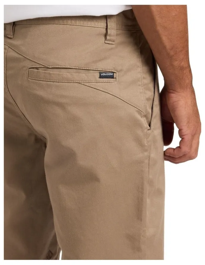 Volcom Frickin Modern Shorts in Beige