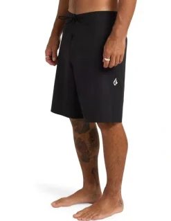 Volcom Lido Mod 20" Boardshorts in Black