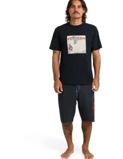 Volcom Reaper Stone Mod 21 Boardshorts in Black