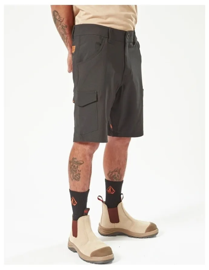 Volcom Slab Hybrid Shorts 20 Inch in Black