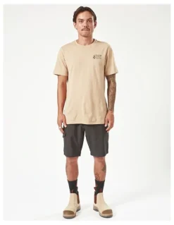 Volcom Slab Hybrid Shorts 20 Inch in Black