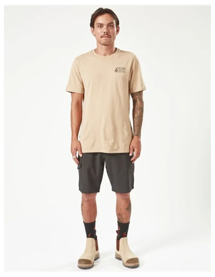 Volcom Slab Hybrid Shorts 20 Inch in Black