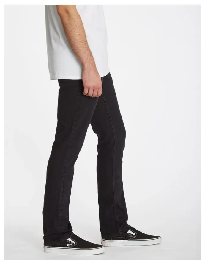 Volcom Vorta Denim Jeans in Black