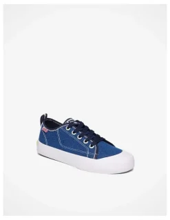 Volley Deuce Canvas Sneakers in Denim
