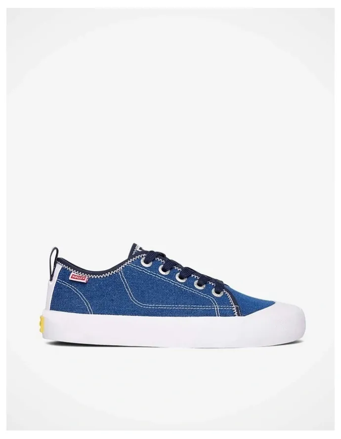 Volley Deuce Canvas Sneakers in Denim