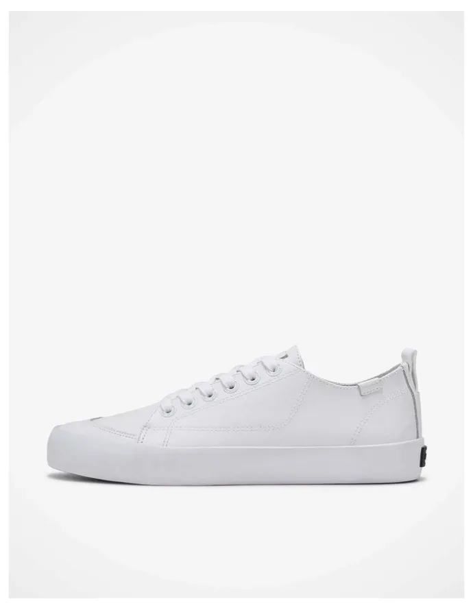 Volley Deuce Leather Sneakers in White