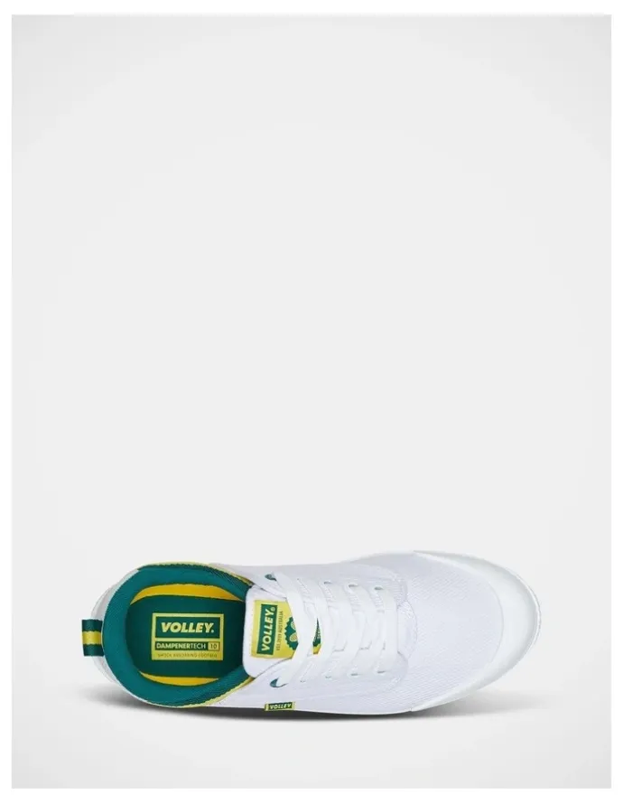 Volley Heritage Low Canvas Sneakers in White