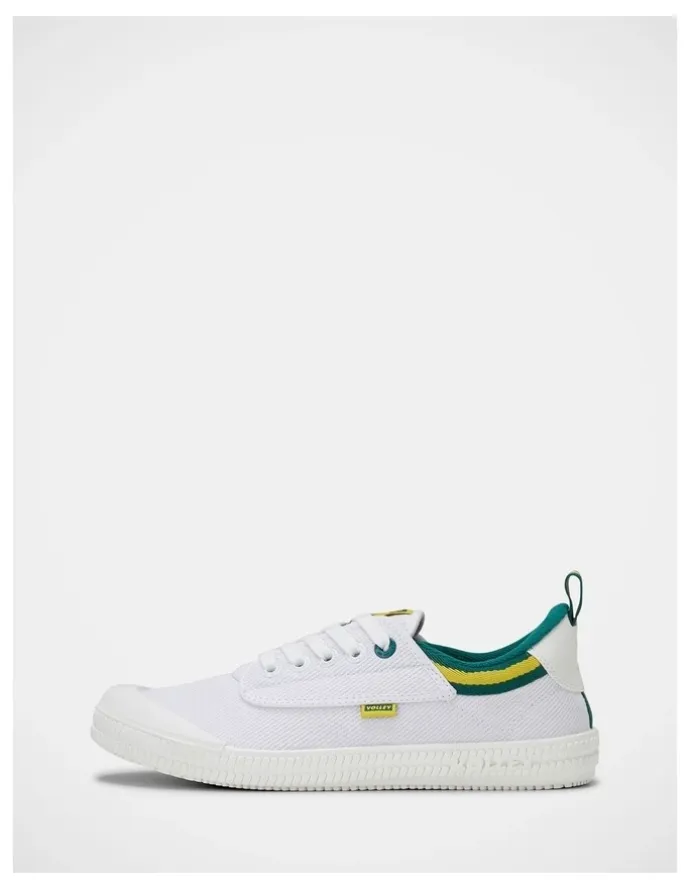 Volley Heritage Low Canvas Sneakers in White